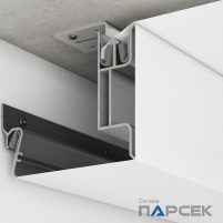 Профиль ПК 3 бесщелевой переход уровня PARSEK, алюминиевый, 2м