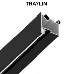 Профиль SLOTT TRAYLIN конструкционный, черный