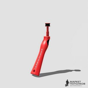 Ролик ЛЕНТАКЛЕЙ для парящего профиля, красный Stabil