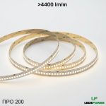 Светодиодная лента 2835 240м (22Втм) 24В нейтральная, серия ПРО200 LEDS POWER