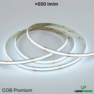 Светодиодная лента COB Premium 320м (5Втм) 24В холодная LEDS POWER