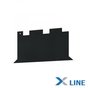 Заглушка X 70 внутренняя черная