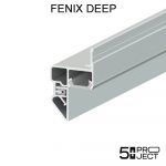 Парящий профиль FENIX DEEP с рассеивателем, белый, 2м