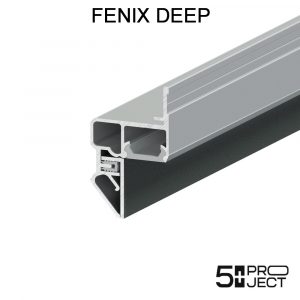 Парящий профиль FENIX DEEP с рассеивателем, чёрный, 2м.