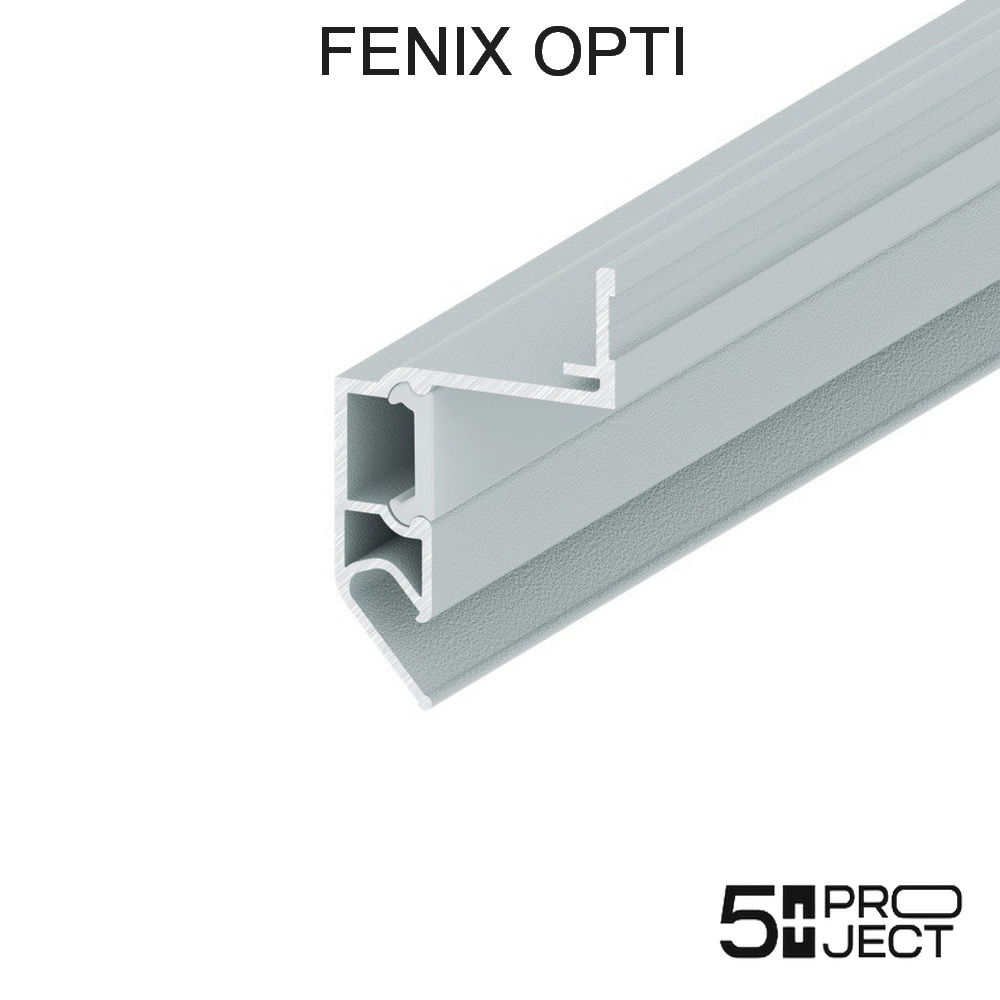 Парящий профиль FENIX OPTI с рассеивателем, белый Парящий профиль FENIX OPTI с рассеивателем, белый