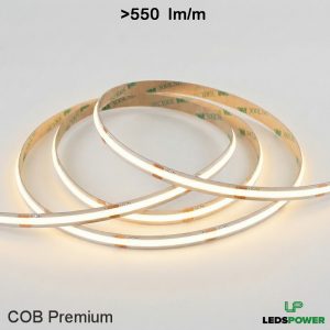 Светодиодная лента COB Premium 320м (5Втм) 24В тёплая LEDS POWER