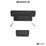 Торцевая заглушка Meduza 35 черная